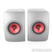 KEF LS50 Meta Bookshelf Speakers; Titanium Grey Pair