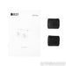 KEF LS50 Meta Bookshelf Speakers; Titanium Grey Pair
