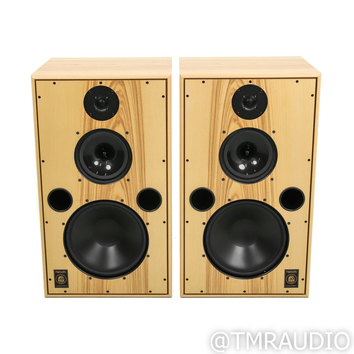 Harbeth 40.2 40th Anniversary Edition Bookshelf Speakers; Olive Pair