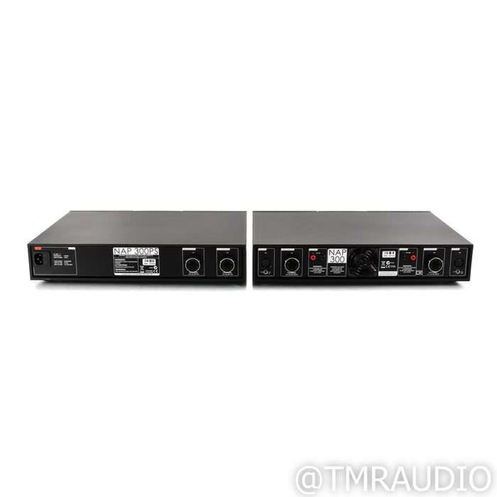 Naim NAP 300-DR Stereo Power Amplifier; NAP 300PS Power Supply