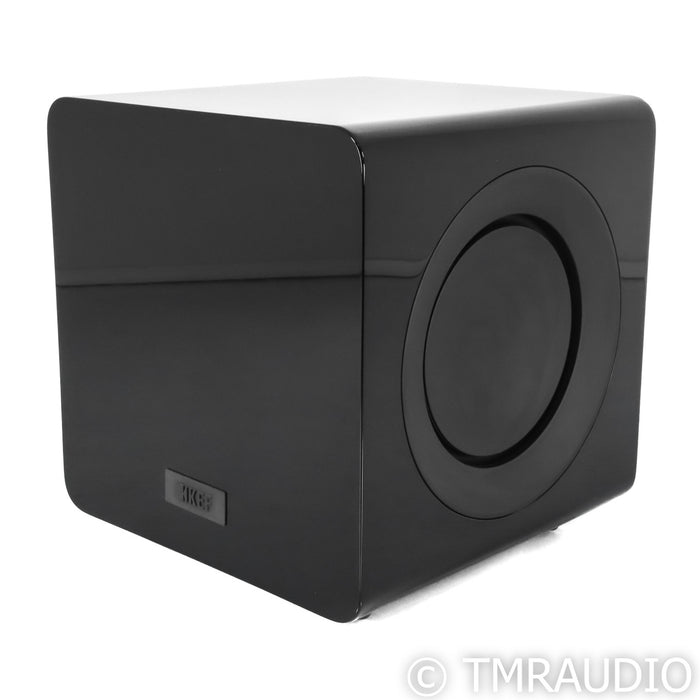 KEF KF92 Dual 9" Powered Subwoofer; Black Gloss