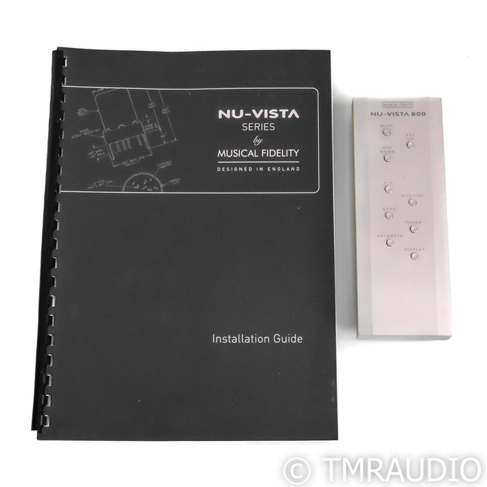 Musical Fidelity Nu-Vista 800 Stereo Hybrid Integrated Amplifier