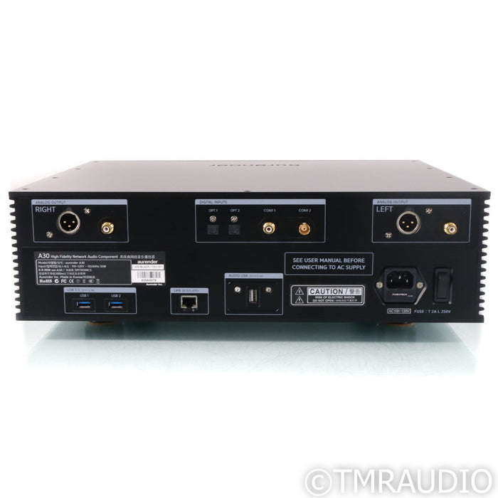 Aurender A30 Network Streamer & CD Ripper; 10TB HDD