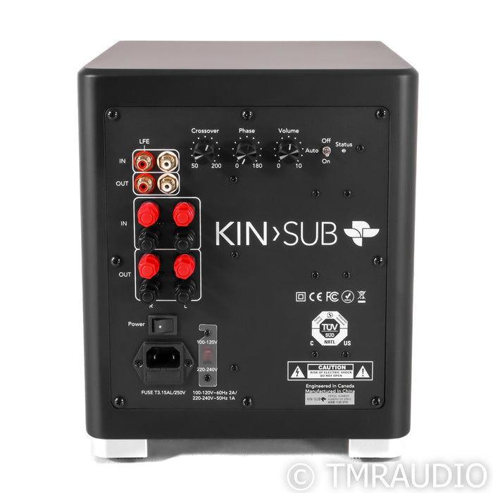 Totem Acoustic Kin 8" Powered Subwoofer; Black