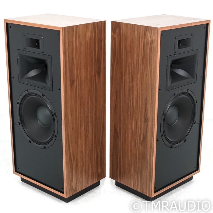 Klipsch Forte IV Floorstanding Speakers; American Walnut Pair