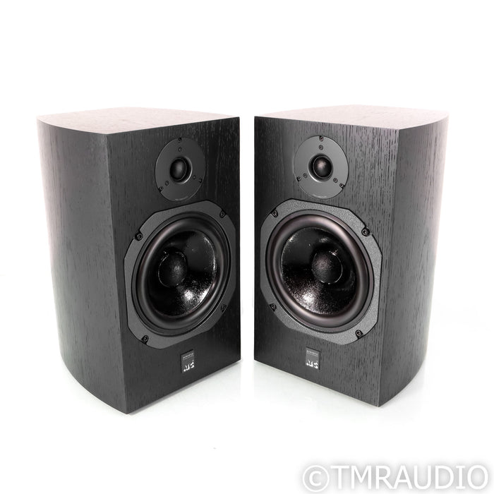 ATC SCM11 V2 Bookshelf Speakers; Black Ash Pair