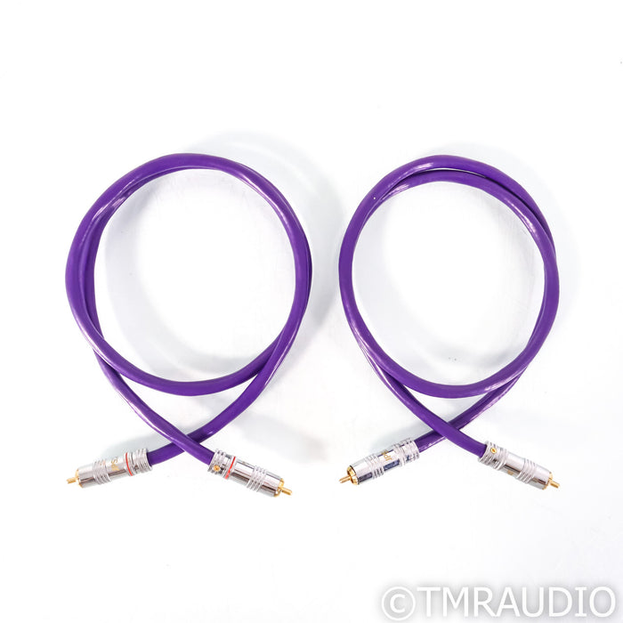 JPS Labs Superconductor Q RCA cables; 1m Pair Interconnects