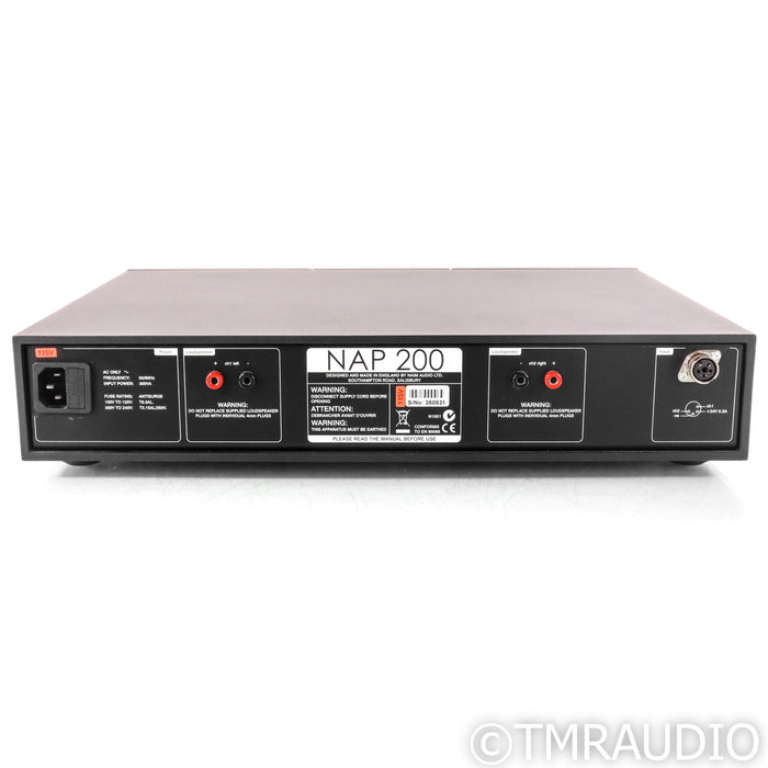 Naim NAP 200 Stereo Power Amplifier