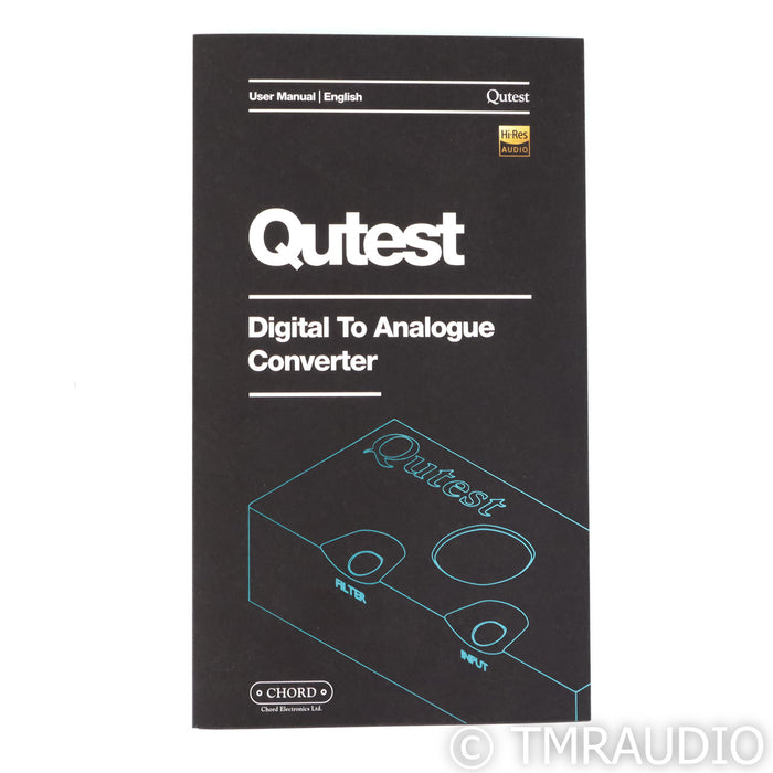 Chord Electronics Qutest DAC; D/A Converter