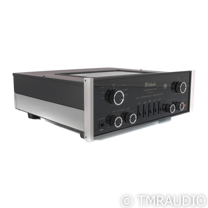 McIntosh C70 70th Anniv. Tube Preamplifier; MM & MC Phono