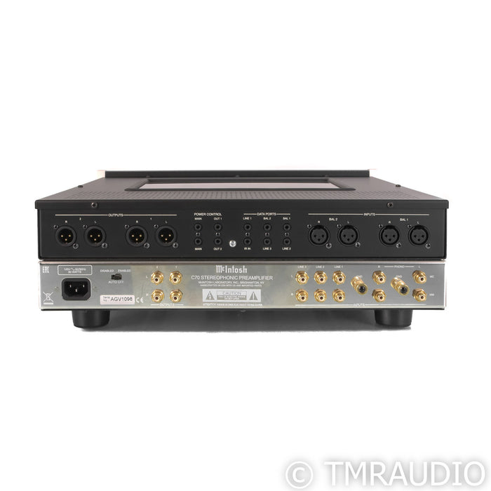 McIntosh C70 70th Anniv. Tube Preamplifier; MM & MC Phono