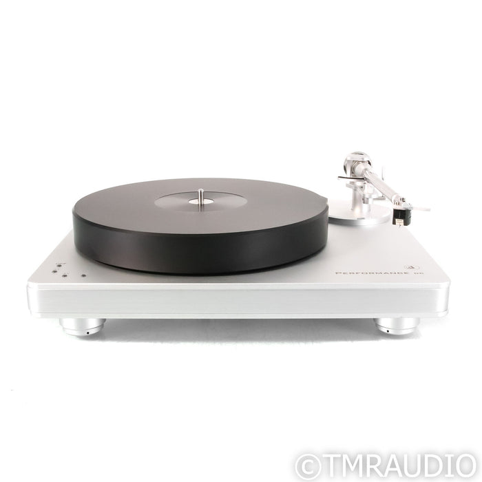Clearaudio Performance DC Belt Drive Turntable; Silver w/ Performer V2 MM