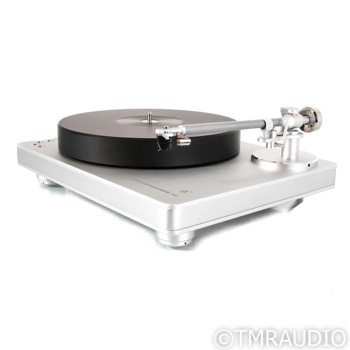 Clearaudio Performance DC Belt Drive Turntable; Silver w/ Performer V2 MM