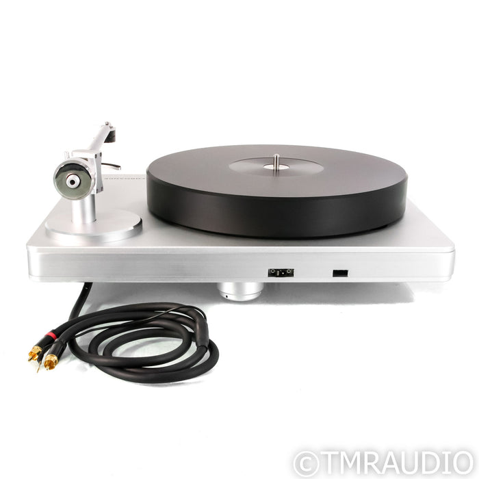 Clearaudio Performance DC Belt Drive Turntable; Silver w/ Performer V2 MM