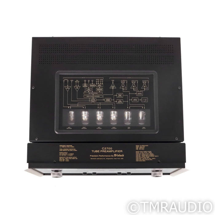 McIntosh C2700 Stereo Tube Preamplifier; MM & MC Phono
