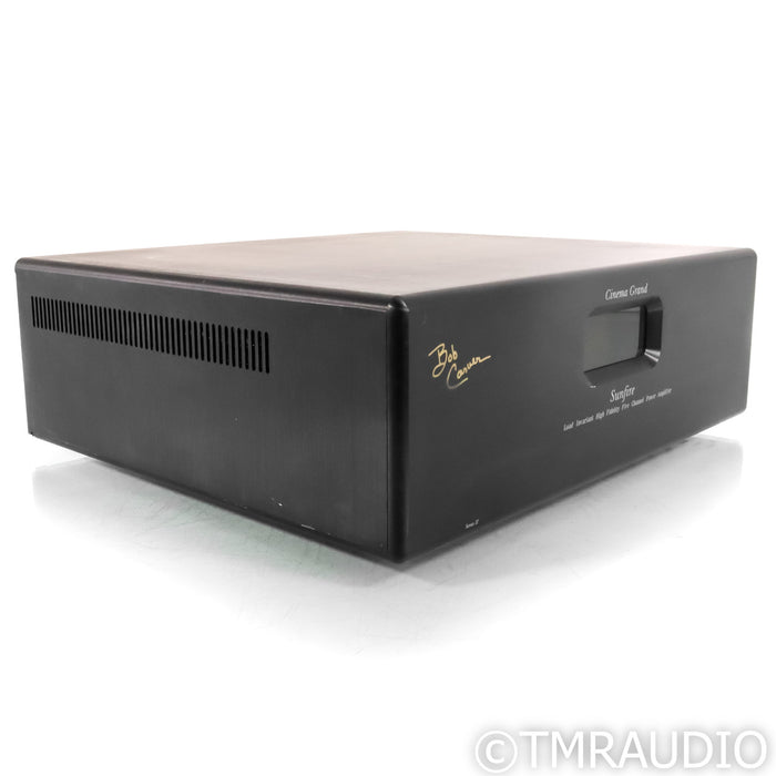 Sunfire Cinema Grand Signature 5 Channel Power Amplifier; Signed by Bob Carver
