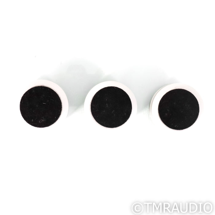 VooDoo Cables Iso-Pod Component Isolation System; Silver Set of Three