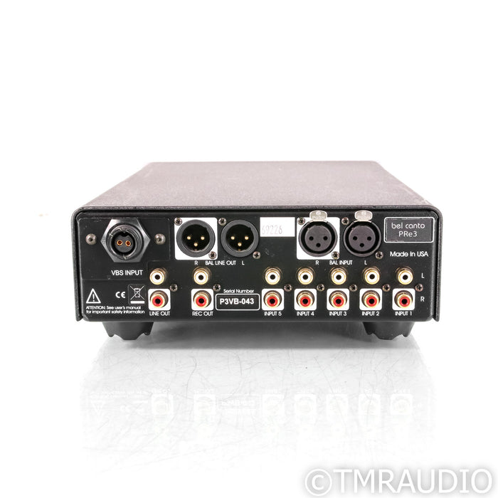 Bel Canto PRe3 VB Stereo Preamplifier w/ LNS1 Power Supply