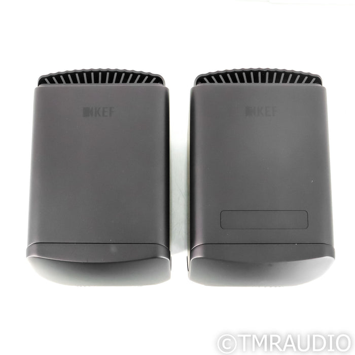 KEF LS50 Wireless II Powered Bookshelf Speakers; Carbon Black Pair