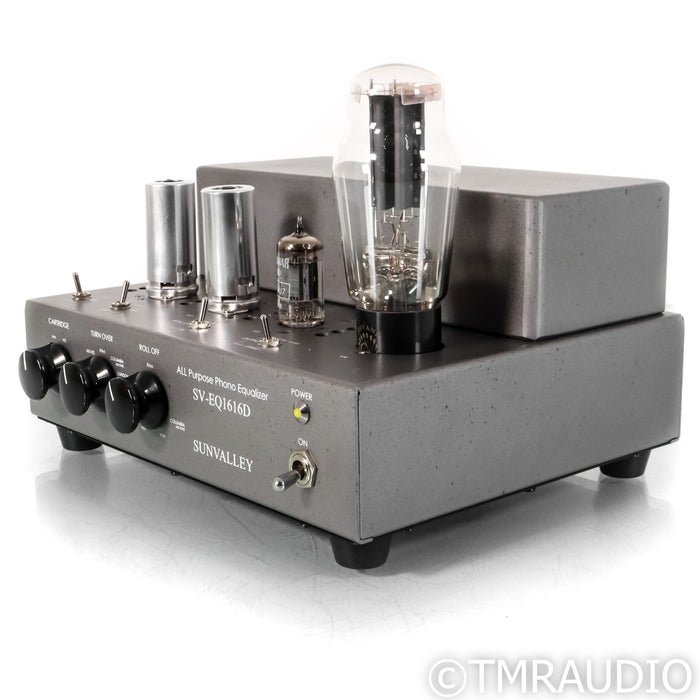 Sunvalley Audio SV-EQ1616D Tube MM & MC Phono Preamplifier; Upgraded Tubes