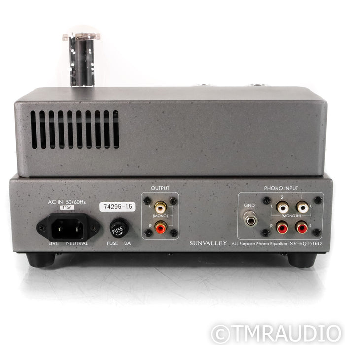 Sunvalley Audio SV-EQ1616D Tube MM & MC Phono Preamplifier; Upgraded Tubes