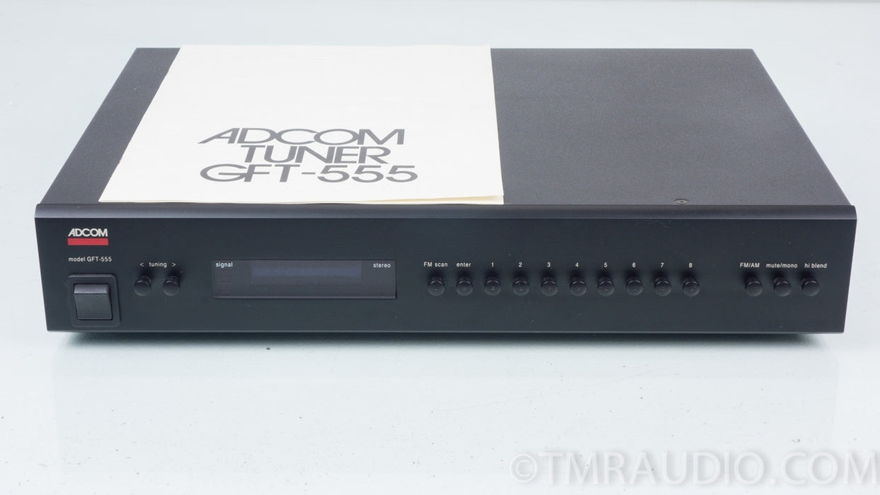 Adcom GFT-555 AM / FM Digital Tuner in Factory Box