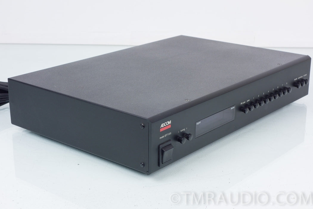 Adcom GFT-555 AM / FM Digital Tuner in Factory Box