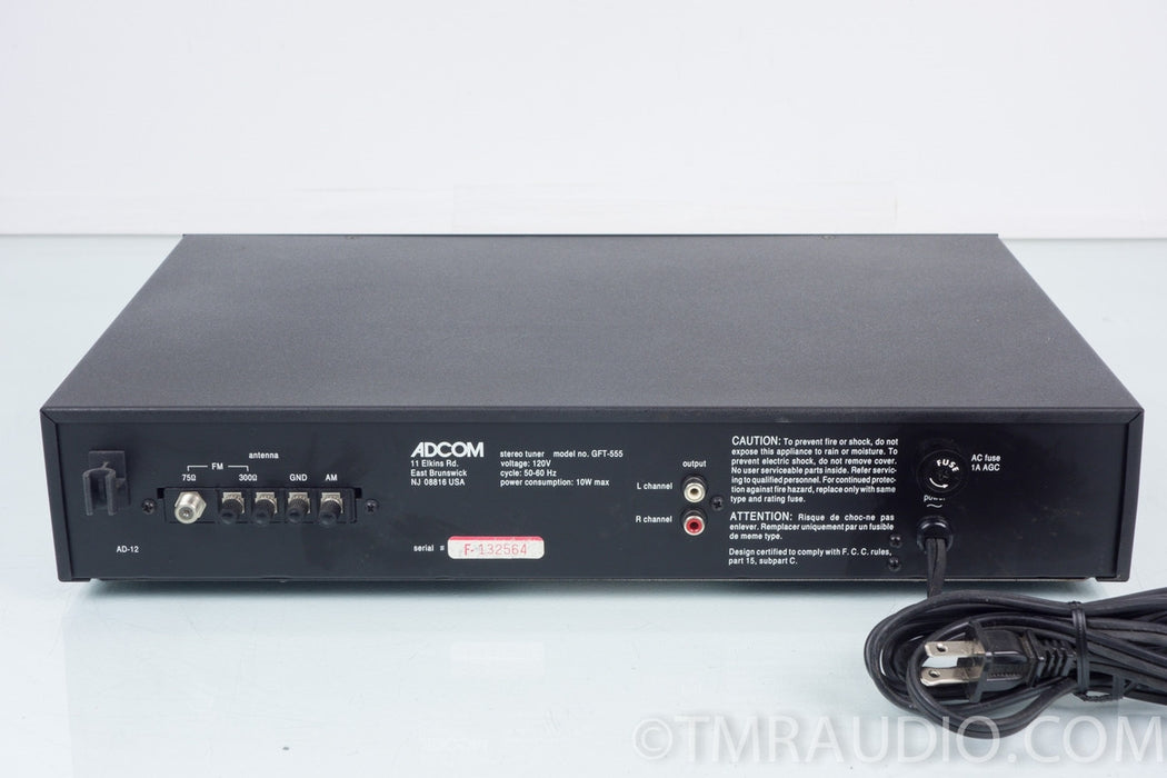 Adcom GFT-555 AM / FM Digital Tuner in Factory Box