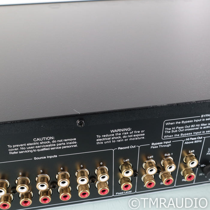 Parasound NewClassic Model 2100 2.1 Channel Preamplifier; MM & MC Phono