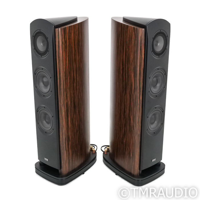 TAD Evolution One Floorstanding Speakers; Wooden Finish Pair