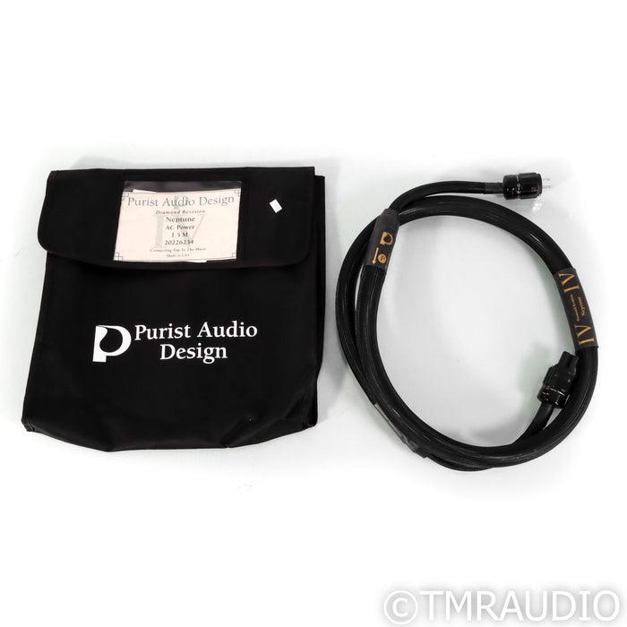 Purist Audio Design Diamond Revision Neptune Power Cable; 1.5m AC Cord
