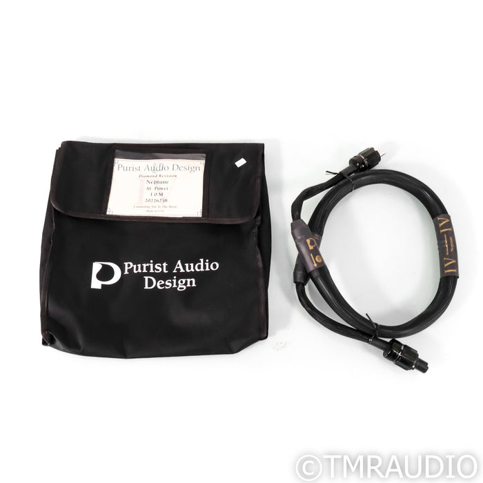 Purist Audio Design Diamond Revision Neptune Power Cable; 1m AC Cord