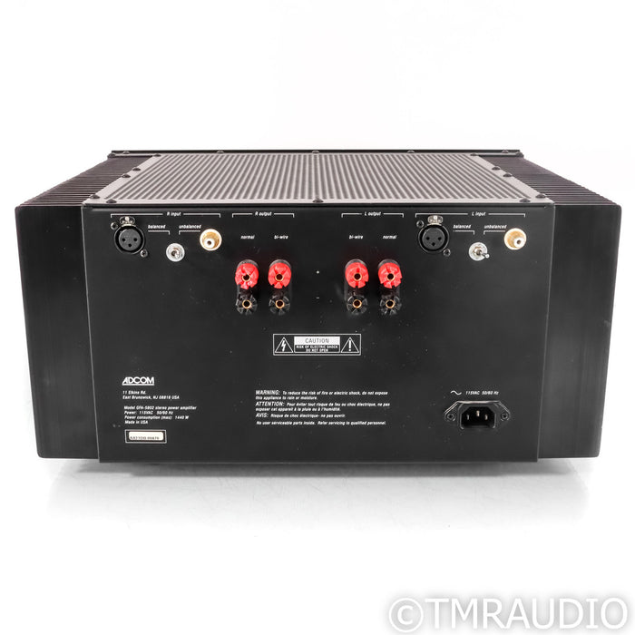 Adcom GFA-5802 Stereo Power Amplifier