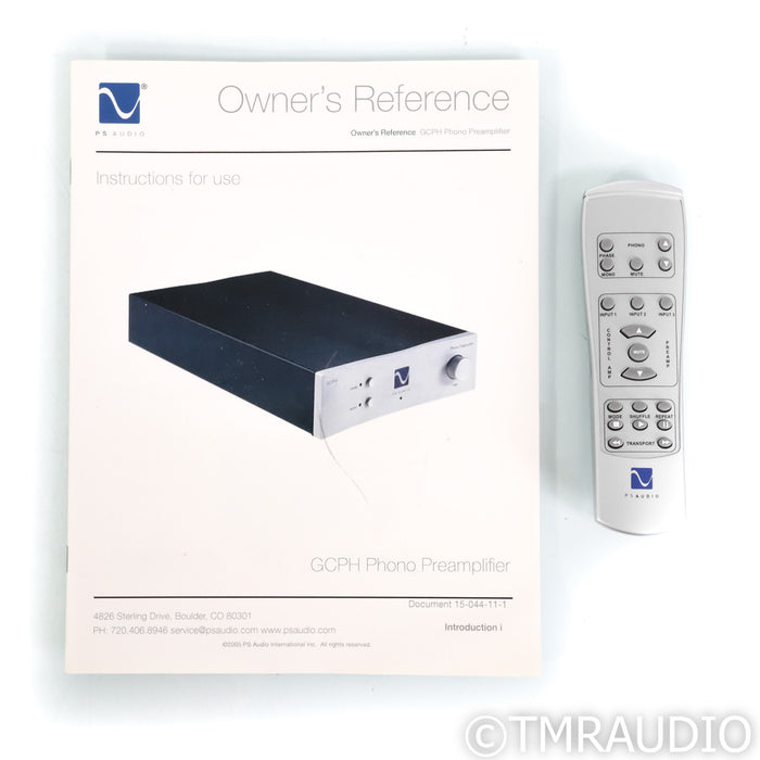 PS Audio GCPH MM & MC Phono Preamplifier