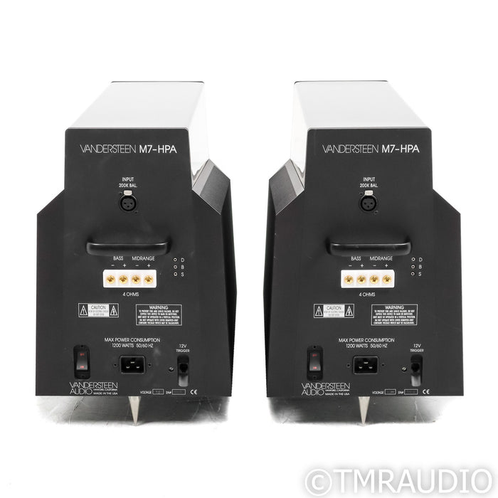 Vandersteen M7-HPA Tube Hybrid Monoblock Power Amplifiers; Pair