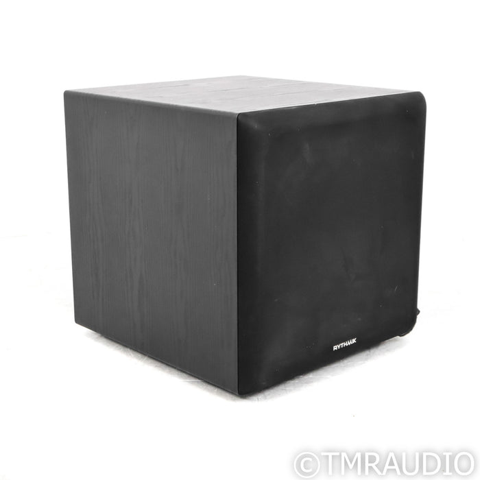Rythmik F18 18" Powered Subwoofer; Black Oak