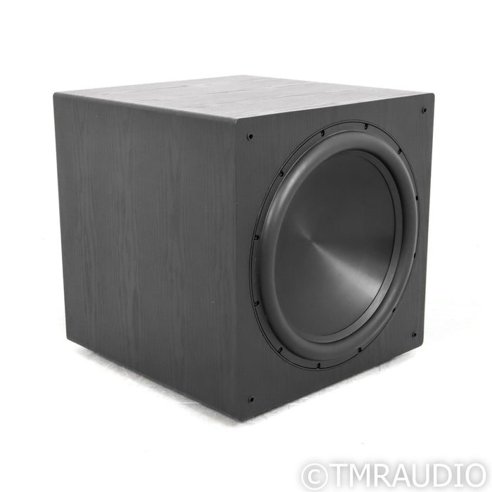 Rythmik F18 18" Powered Subwoofer; Black Oak