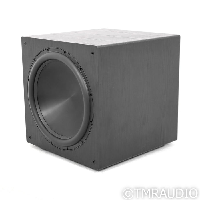 Rythmik F18 18" Powered Subwoofer; Black Oak