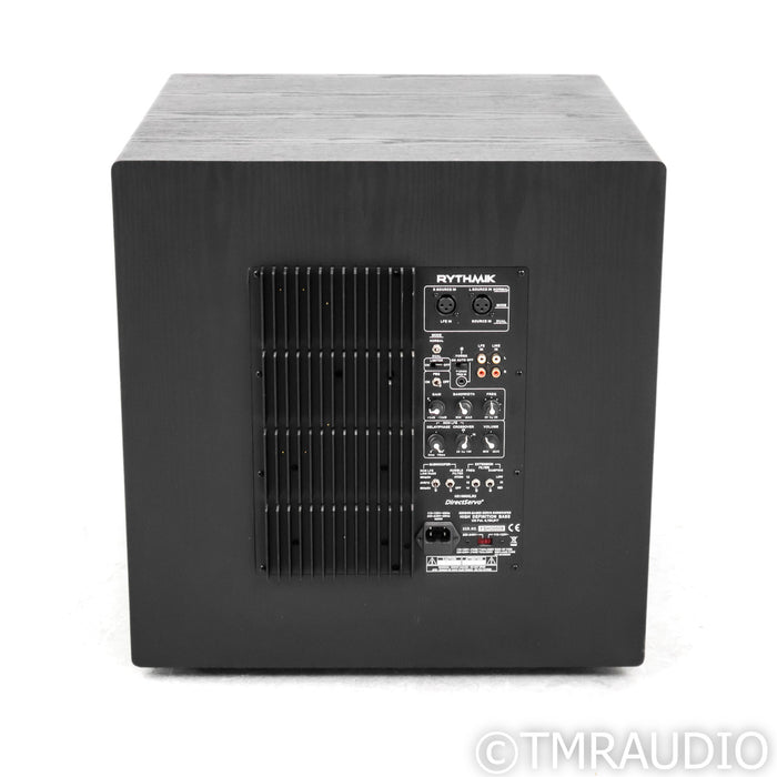 Rythmik F18 18" Powered Subwoofer; Black Oak