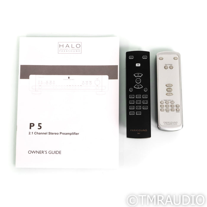 Parasound Halo P 5 Stereo Preamplifier (Input 5 Non-Functional)