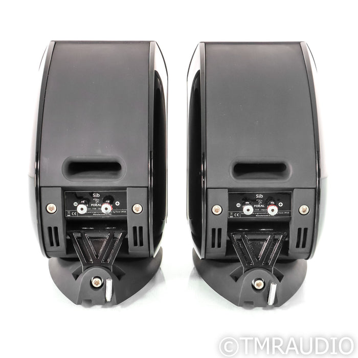 Focal SIB Satellite & Surround Speakers; Black Pair (Used)