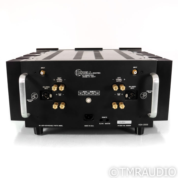 Krell KSA-200S Stereo Power Amplifier (Re-capped by Krell)