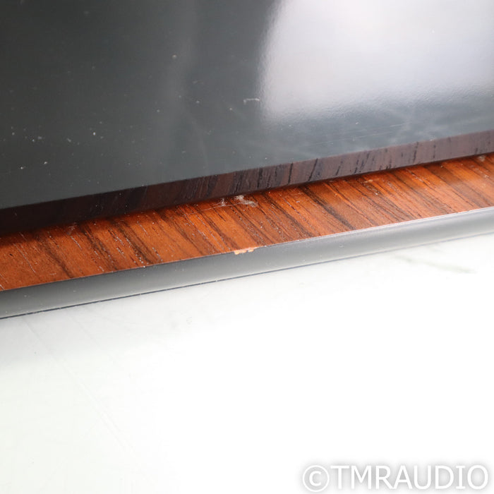 Revel Ultima Voice Center Channel Speaker; Black & Rosewood; AS-IS (No Mid Driver)