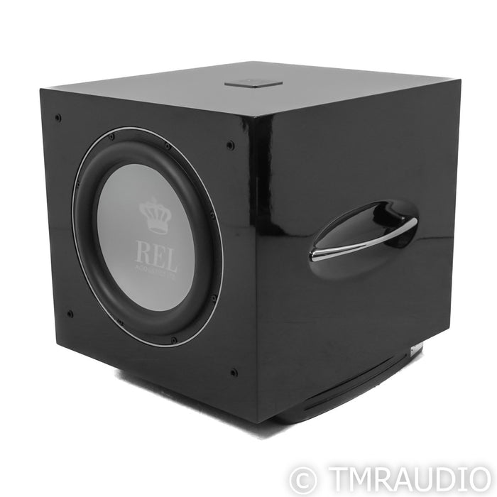 REL Acoustics S/812 12" Powered Subwoofer; Piano Black