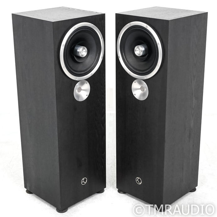 Zu Omen Dirty Weekend Floorstanding Speakers; Black Hickory Pair, Clarity Caps