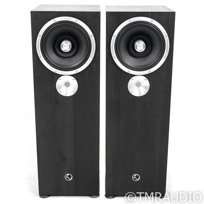 Zu Omen Dirty Weekend Floorstanding Speakers; Black Hickory Pair, Clarity Caps