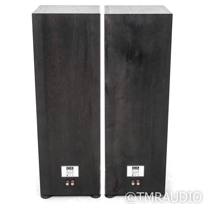 Zu Omen Dirty Weekend Floorstanding Speakers; Black Hickory Pair, Clarity Caps