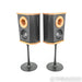 Fleetwood Sound Deville SQ Speakers; Black Pair with Cast Iron Stands