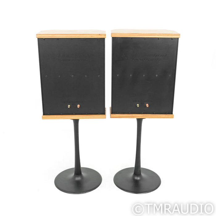 Fleetwood Sound Deville SQ Speakers; Black Pair with Cast Iron Stands