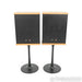 Fleetwood Sound Deville SQ Speakers; Black Pair with Cast Iron Stands